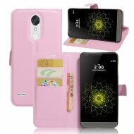 Чехол с визитницей для LG G5 / LG G5 SE (розовый) Чехол с визитницей для LG G5 / LG G5 SE (розовый)