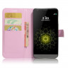 Чехол с визитницей для LG G5 / LG G5 SE (розовый)