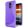 Нескользящий чехол для LG Stylus 3 M400DY (фиолетовый)