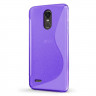 Нескользящий чехол для LG Stylus 3 M400DY (фиолетовый)