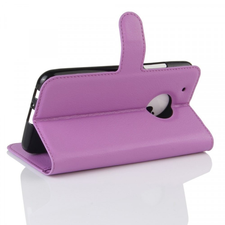 Чехол с визитницей для Motorola Moto G5 Plus (фиолетовый)