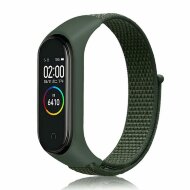 Нейлоновый ремешок для Xiaomi Mi Band 6 / Mi Band 5 / Mi Band 4 / Mi Band 3 (армейский зеленый) Нейлоновый ремешок для Xiaomi Mi Band 6 / Mi Band 5 / Mi Band 4 / Mi Band 3 (армейский зеленый)