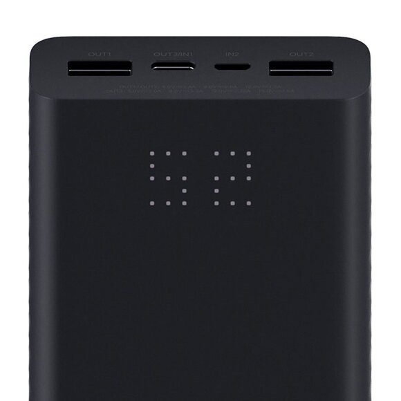 Внешний аккумулятор Xiaomi ZMI QB822 Aura Power Bank 20000mAh (черный)