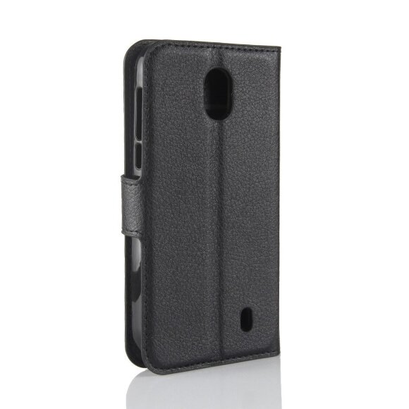 Чехол с визитницей для Nokia 1 (черный)