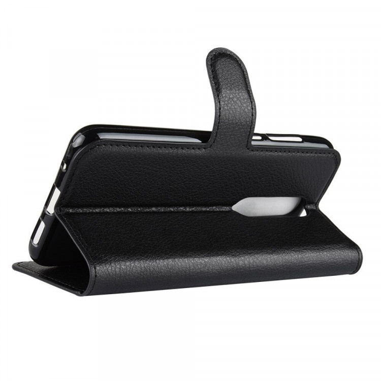 Чехол с визитницей для Nokia 5.1 Plus / Nokia X5 (черный)