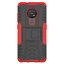 Чехол Hybrid Armor для Nokia 7.2 / Nokia 6.2 (черный + красный)