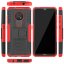 Чехол Hybrid Armor для Nokia 7.2 / Nokia 6.2 (черный + красный)