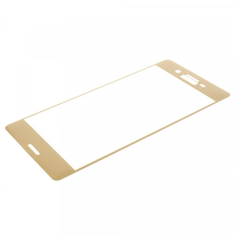 3D - Защитное стекло для Sony Xperia X (золотой)