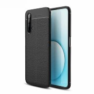 Чехол-накладка Litchi Grain для Realme X3 SuperZoom / Realme X50 5G (черный) Чехол-накладка Litchi Grain для Realme X3 SuperZoom / Realme X50 5G (черный)