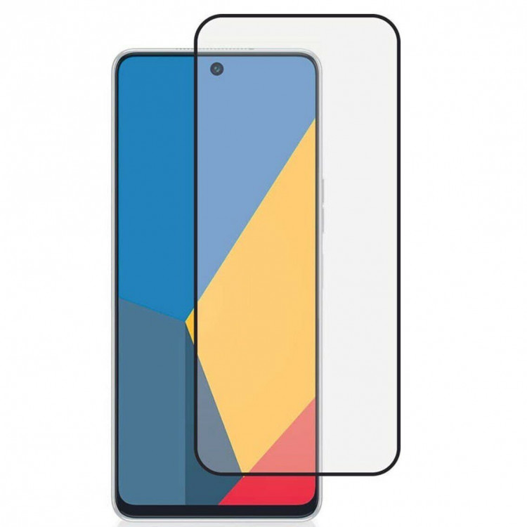 Защитное стекло 3D для Tecno Camon 19 (черный)