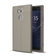 Чехол-накладка Litchi Grain для Sony Xperia XA2 Ultra (серый) Чехол-накладка Litchi Grain для Sony Xperia XA2 Ultra (серый)