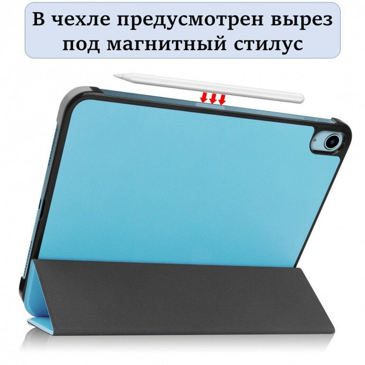 Планшетный чехол для iPad 10 2022 - 10,9 дюйма (голубой)