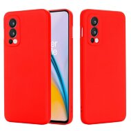 Силиконовый чехол Mobile Shell для OnePlus Nord 2 5G (красный)