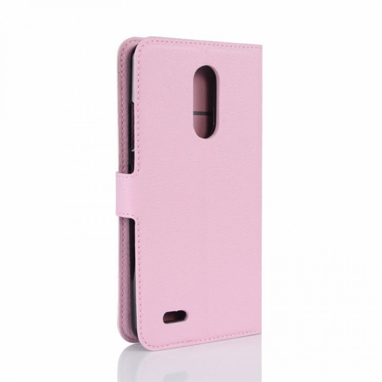 Чехол с визитницей для ZTE MAX XL  (розовый)