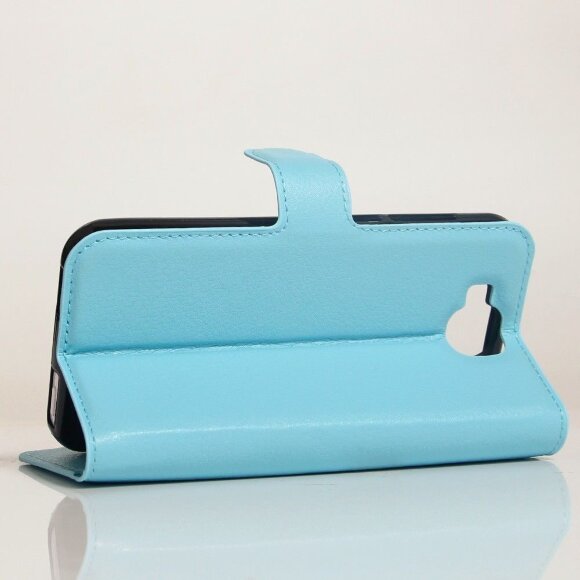 Чехол с визитницей для DOOGEE X9 mini (голубой) Чехол с визитницей для DOOGEE X9 mini (голубой)