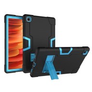 Гибридный TPU чехол для Samsung Galaxy Tab A7 (2020), Galaxy Tab A7 (2022) SM-T500, SM-T505, SM-T509 - 10,4 дюйма (черный+голубой) Гибридный TPU чехол для Samsung Galaxy Tab A7 (2020), Galaxy Tab A7 (2022) SM-T500, SM-T505, SM-T509 - 10,4 дюйма (черный+голубой)