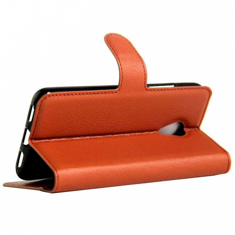 Чехол с визитницей для Meizu M3 / M3s (коричневый)