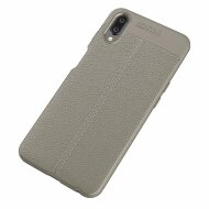 Чехол-накладка Litchi Grain для Meizu E3 (серый)