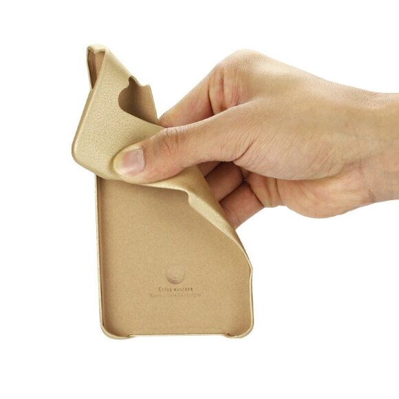 Кожаная накладка LENUO для Xiaomi Mi5S Plus (коричневый) Кожаная накладка LENUO для Xiaomi Mi5S Plus (коричневый)