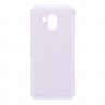 Силиконовый чехол с усиленными бортиками для Samsung Galaxy J6 (2018) (прозрачный)