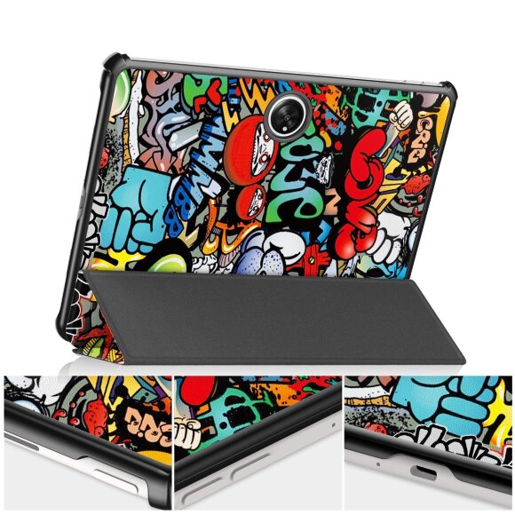 Чехол Smart Case для OnePlus Pad, Oppo Pad 2 (Graffiti) Чехол Smart Case для OnePlus Pad, Oppo Pad 2 (Graffiti)