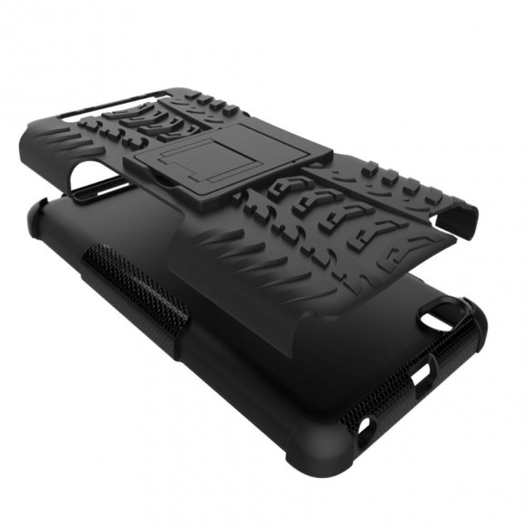 Чехол Hybrid Armor для Xiaomi Redmi 3 (черный + красный) Чехол Hybrid Armor для Xiaomi Redmi 3 (черный + красный)