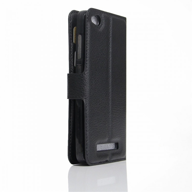 Чехол с визитницей для Xiaomi Redmi 4A (черный)