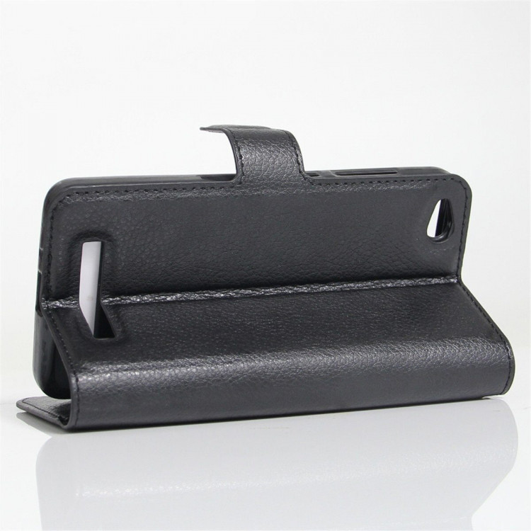 Чехол с визитницей для Xiaomi Redmi 4A (черный)