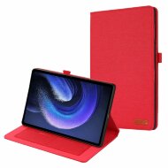 Чехол Business Style для Xiaomi Pad 6, Xiaomi Pad 6 Pro (красный) Чехол Business Style для Xiaomi Pad 6, Xiaomi Pad 6 Pro (красный)