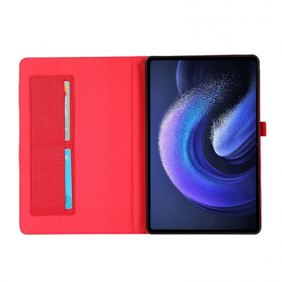 Чехол Business Style для Xiaomi Pad 6, Xiaomi Pad 6 Pro (красный) Чехол Business Style для Xiaomi Pad 6, Xiaomi Pad 6 Pro (красный)