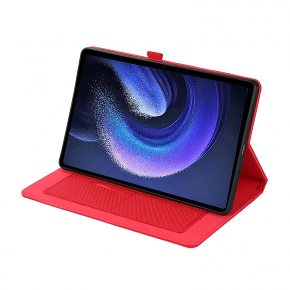 Чехол Business Style для Xiaomi Pad 6, Xiaomi Pad 6 Pro (красный) Чехол Business Style для Xiaomi Pad 6, Xiaomi Pad 6 Pro (красный)