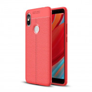 Чехол-накладка Litchi Grain для Xiaomi Redmi S2 (красный) Чехол-накладка Litchi Grain для Xiaomi Redmi S2 (красный)