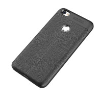 Чехол-накладка Litchi Grain для Xiaomi Redmi Note 5A / 5A Prime (черный)
