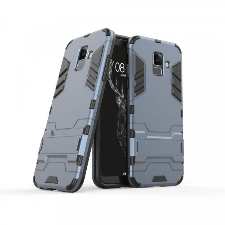 Чехол Duty Armor для Samsung Galaxy A6+ (Plus) (темно-синий)