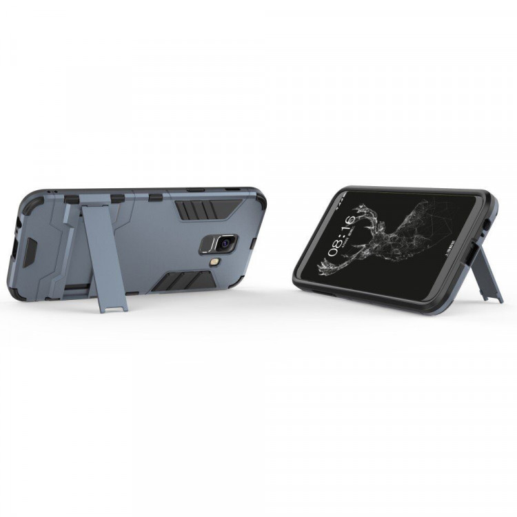 Чехол Duty Armor для Samsung Galaxy A6+ (Plus) (темно-синий)