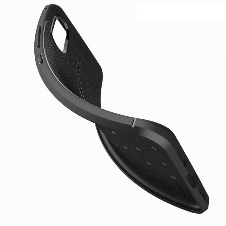 Чехол-накладка Litchi Grain для Xiaomi Mi 8 Pro / Mi 8 Explorer Edition (красный)