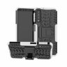 Чехол Hybrid Armor для Samsung Galaxy A7 (2018) (черный + белый)