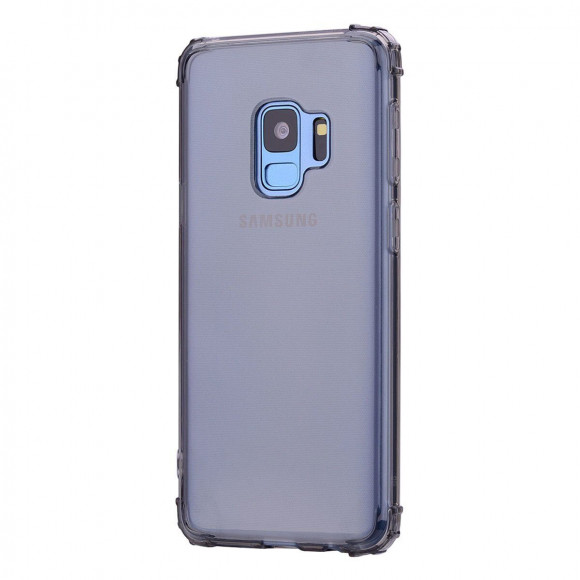 Силиконовый чехол с усиленными бортиками для Samsung Galaxy S9+ (Plus) (черный) Силиконовый чехол с усиленными бортиками для Samsung Galaxy S9+ (Plus) (черный)