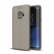Чехол-накладка Litchi Grain для Samsung Galaxy S9 (серый) Чехол-накладка Litchi Grain для Samsung Galaxy S9 (серый)