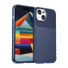 Чехол-накладка Thunder Series для iPhone 15 Plus (темно-синий)