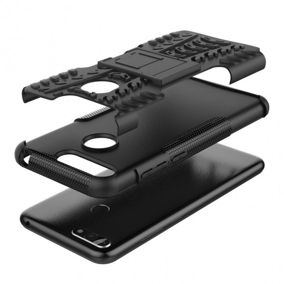 Чехол Hybrid Armor для Huawei Y6 Prime (2018) / Honor 7A / Honor 7C (AUM-L41) / Honor 7A Pro (AUM-L29) (черный) Чехол Hybrid Armor для Huawei Y6 Prime (2018) / Honor 7A / Honor 7C (AUM-L41) / Honor 7A Pro (AUM-L29) (черный)