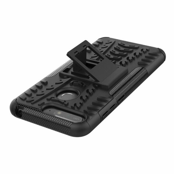 Чехол Hybrid Armor для Huawei Y6 Prime (2018) / Honor 7A / Honor 7C (AUM-L41) / Honor 7A Pro (AUM-L29) (черный) Чехол Hybrid Armor для Huawei Y6 Prime (2018) / Honor 7A / Honor 7C (AUM-L41) / Honor 7A Pro (AUM-L29) (черный)
