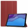 Планшетный чехол для Lenovo Tab M10 HD, Tab M10 HD Gen 2, TB-X306 (красно-коричневый)