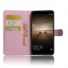 Чехол с визитницей для Huawei Mate 9 (розовый)