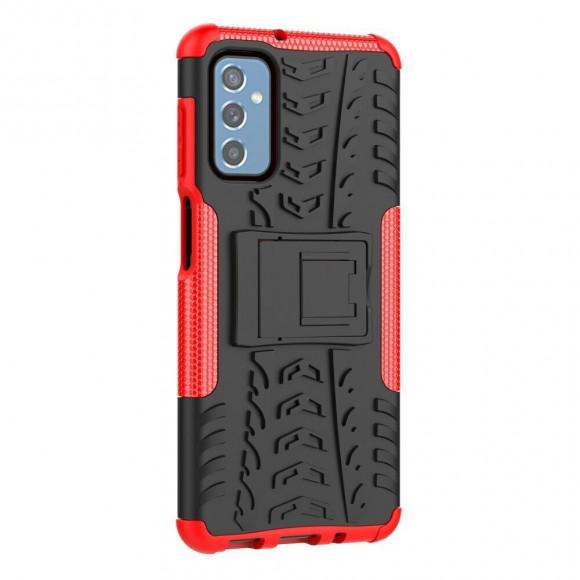 Чехол Hybrid Armor для Samsung Galaxy M52 5G (черный + красный) Чехол Hybrid Armor для Samsung Galaxy M52 5G (черный + красный)