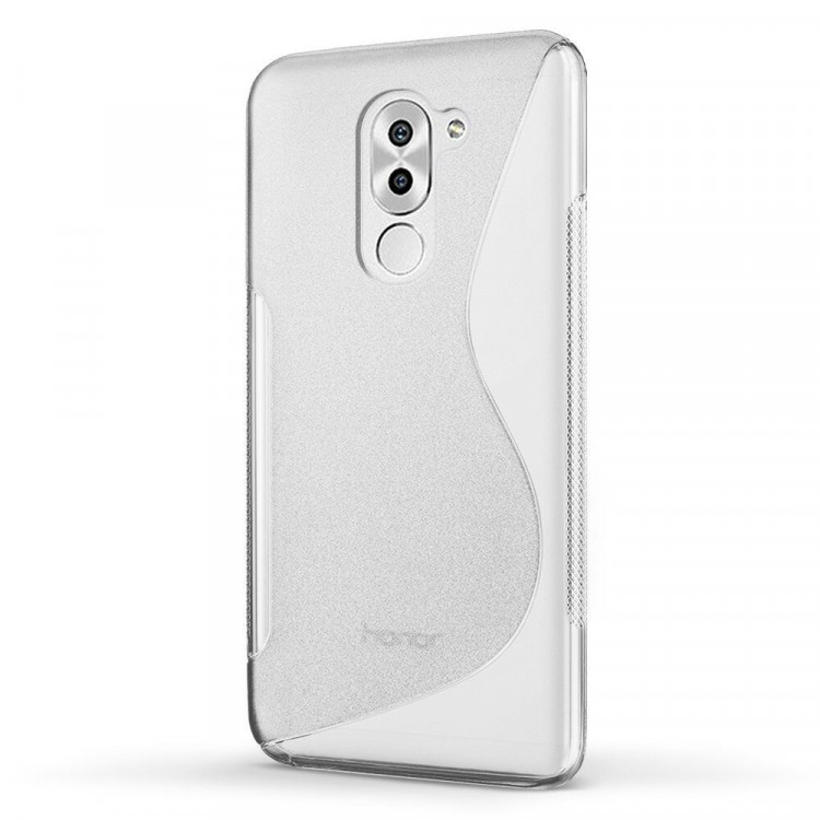 Нескользящий чехол для Huawei Honor 6x 2016 (прозрачный)