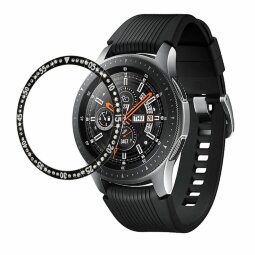 Декоративная накладка для Samsung Galaxy Watch 46мм (черный)
