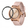 Декоративная накладка для Samsung Galaxy Watch 46мм (черный)