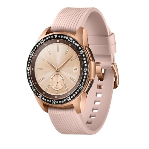 Декоративная накладка для Samsung Galaxy Watch 46мм (черный) Декоративная накладка для Samsung Galaxy Watch 46мм (черный)