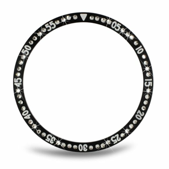 Декоративная накладка для Samsung Galaxy Watch 46мм (черный) Декоративная накладка для Samsung Galaxy Watch 46мм (черный)